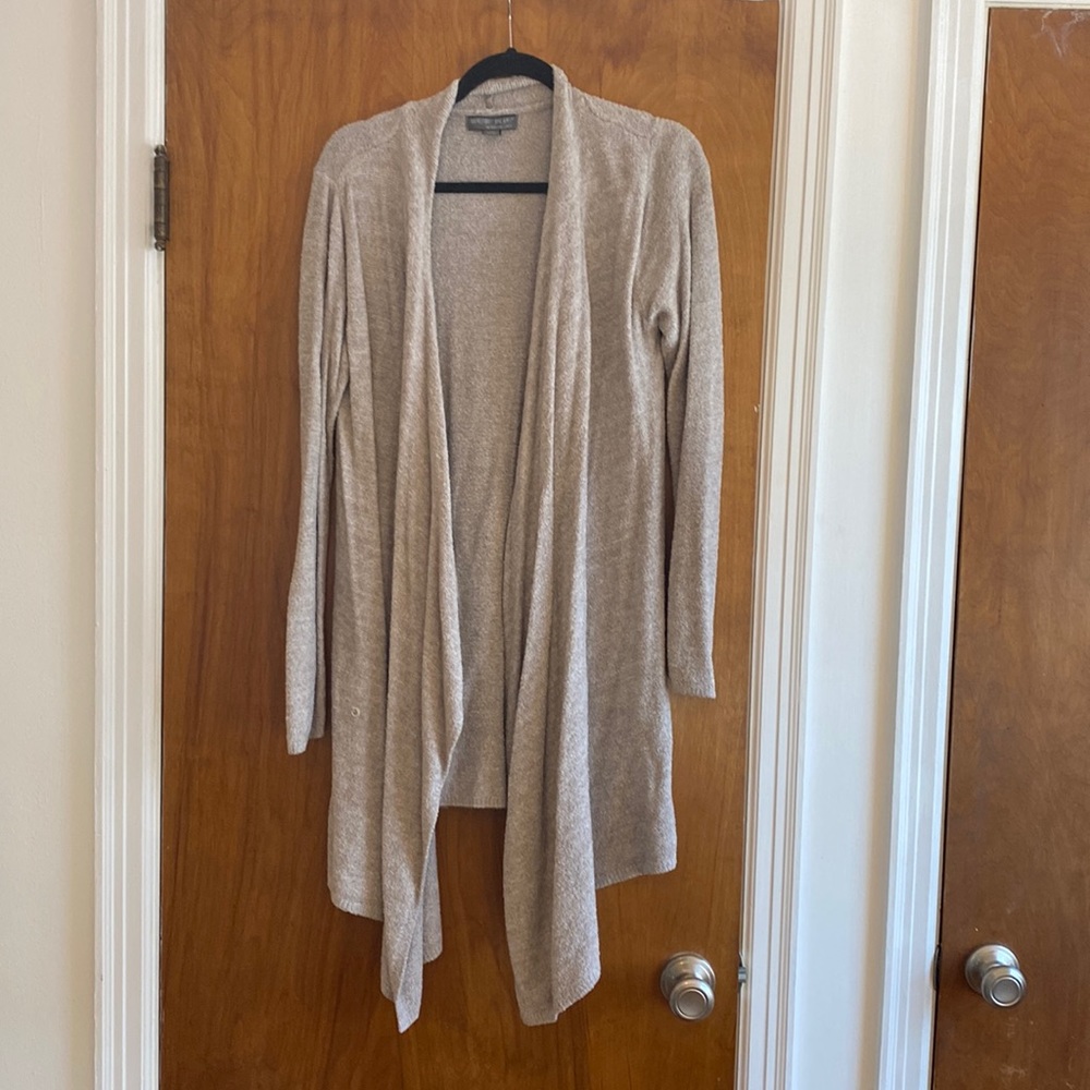 Barefoot dreams bamboo chic lite Calypso drape cardigan